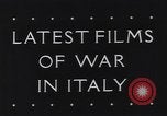 Image of General Mark Clark inspects Italy invasion Rome Italy, 1944, second 4 stock footage video 65675040783