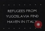 Image of Yugoslav refugees Italy, 1944, second 6 stock footage video 65675040784
