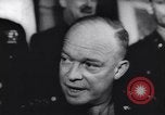 Standbild Alliierte Generäle zu Invasion Zweiten Weltkrieg Plan London England Vereinigtes Königreich, 1944, aus Sekunde 15 historischem Filmmaterial Videoclip 65675040785