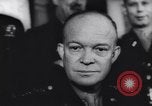 Standbild Alliierte Generäle zu Invasion Zweiten Weltkrieg Plan London England Vereinigtes Königreich, 1944, aus Sekunde 31 historischem Filmmaterial Videoclip 65675040785