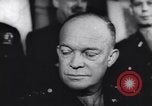 Standbild Alliierte Generäle zu Invasion Zweiten Weltkrieg Plan London England Vereinigtes Königreich, 1944, aus Sekunde 33 historischem Filmmaterial Videoclip 65675040785