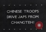 Standbild Die chinesischen Truppen besiegt Japan in der Schlacht von Changde Changde China, 1943, aus Sekunde 1 historischem Filmmaterial Videoclip 65675040787