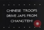 Standbild Die chinesischen Truppen besiegt Japan in der Schlacht von Changde Changde China, 1943, aus Sekunde 3 historischem Filmmaterial Videoclip 65675040787
