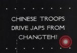 Standbild Die chinesischen Truppen besiegt Japan in der Schlacht von Changde Changde China, 1943, aus Sekunde 4 historischem Filmmaterial Videoclip 65675040787