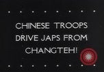 Standbild Die chinesischen Truppen besiegt Japan in der Schlacht von Changde Changde China, 1943, aus Sekunde 6 historischem Filmmaterial Videoclip 65675040787
