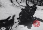 Standbild Dog Sled Team Pilot rettet United States USA, 1944, aus Sekunde 23 historischem Filmmaterial Videoclip 65675040790