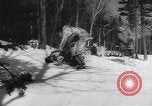 Standbild Dog Sled Team Pilot rettet United States USA, 1944, aus Sekunde 32 historischem Filmmaterial Videoclip 65675040790