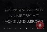Image of American women United States USA, 1944, second 1 stock footage video 65675040797