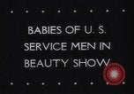 Image of Baby Contest California United States USA, 1944, second 4 stock footage video 65675040798