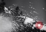 Image of Deep snow on Montana Roads Montana United States USA, 1944, second 44 stock footage video 65675040799