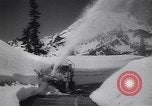Image of Deep snow on Montana Roads Montana United States USA, 1944, second 46 stock footage video 65675040799