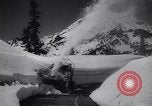Image of Deep snow on Montana Roads Montana United States USA, 1944, second 47 stock footage video 65675040799