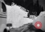 Image of Deep snow on Montana Roads Montana United States USA, 1944, second 53 stock footage video 65675040799