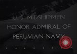 Standbild Admiral John Beardall Annapolis Maryland USA, 1944, aus Sekunde 1 historischem Filmmaterial Videoclip 65675040800