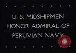 Standbild Admiral John Beardall Annapolis Maryland USA, 1944, aus Sekunde 3 historischem Filmmaterial Videoclip 65675040800