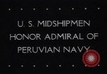 Standbild Admiral John Beardall Annapolis Maryland USA, 1944, aus Sekunde 4 historischem Filmmaterial Videoclip 65675040800