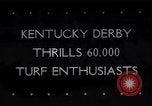 Standbild Kentucky Derby Louisville Kentucky USA, 1944, aus Sekunde 1 historischem Filmmaterial Videoclip 65675040801