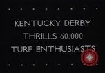 Standbild Kentucky Derby Louisville Kentucky USA, 1944, aus Sekunde 3 historischem Filmmaterial Videoclip 65675040801