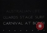Standbild Surf Karneval Bondi Australien, 1944, aus Sekunde 1 historischem Filmmaterial Videoclip 65675040802