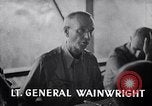 Image of Lieutenant General Jonathan Wainwright Philippines, 1945, second 33 stock footage video 65675040810