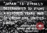 Image of Fervently patriotic Japanese people Pacific Theater, 1945, second 7 stock footage video 65675040811