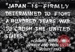 Image of Fervently patriotic Japanese people Pacific Theater, 1945, second 10 stock footage video 65675040811