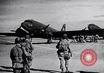 Image of US Army paratroopers jump from C-47 North Africa, 1942, second 5 stock footage video 65675040824