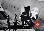 Image of US Army paratroopers jump from C-47 North Africa, 1942, second 11 stock footage video 65675040824