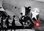 Image of US Army paratroopers jump from C-47 North Africa, 1942, second 13 stock footage video 65675040824