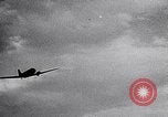 Image of US Army paratroopers jump from C-47 North Africa, 1942, second 25 stock footage video 65675040824