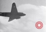 Image of US Army paratroopers jump from C-47 North Africa, 1942, second 28 stock footage video 65675040824