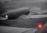 Image of US Army paratroopers jump from C-47 North Africa, 1942, second 56 stock footage video 65675040824