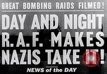 Image of British Royal Air Force bombing operations in World War II France, 1943, second 4 stock footage video 65675040825