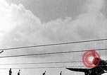 Image of F4U Corsair landing incident Pacific Theater, 1943, second 1 stock footage video 65675040833
