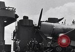 Image of F4U Corsair landing incident Pacific Theater, 1943, second 46 stock footage video 65675040833