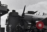 Image of F4U Corsair landing incident Pacific Theater, 1943, second 47 stock footage video 65675040833