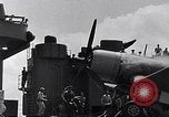 Image of F4U Corsair landing incident Pacific Theater, 1943, second 48 stock footage video 65675040833
