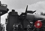 Image of F4U Corsair landing incident Pacific Theater, 1943, second 50 stock footage video 65675040833