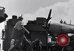 Image of F4U Corsair landing incident Pacific Theater, 1943, second 58 stock footage video 65675040833