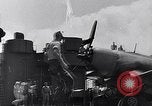 Image of F4U Corsair landing incident Pacific Theater, 1943, second 59 stock footage video 65675040833