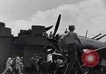 Image of F4U Corsair landing incident Pacific Theater, 1943, second 62 stock footage video 65675040833