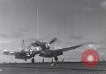 Image of F4U Corsair noses over Pacific Theater, 1943, second 6 stock footage video 65675040834