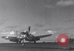 Image of F4U Corsair noses over Pacific Theater, 1943, second 7 stock footage video 65675040834