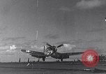 Image of F4U Corsair noses over Pacific Theater, 1943, second 9 stock footage video 65675040834
