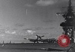 Image of F4U Corsair noses over Pacific Theater, 1943, second 15 stock footage video 65675040834
