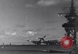 Image of F4U Corsair noses over Pacific Theater, 1943, second 16 stock footage video 65675040834