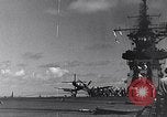 Image of F4U Corsair noses over Pacific Theater, 1943, second 18 stock footage video 65675040834
