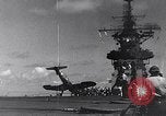 Image of F4U Corsair noses over Pacific Theater, 1943, second 19 stock footage video 65675040834