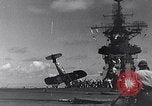 Image of F4U Corsair noses over Pacific Theater, 1943, second 20 stock footage video 65675040834