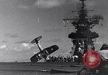 Image of F4U Corsair noses over Pacific Theater, 1943, second 23 stock footage video 65675040834